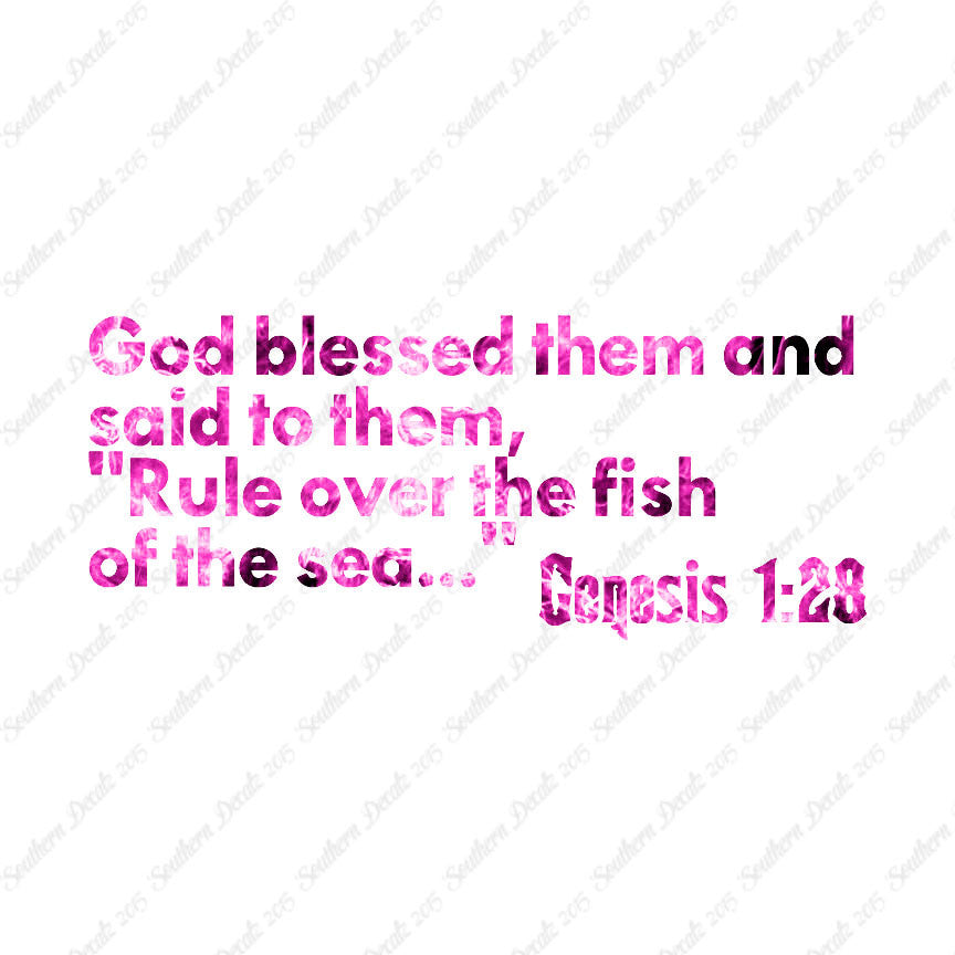 Genesis 1:28 Fishing