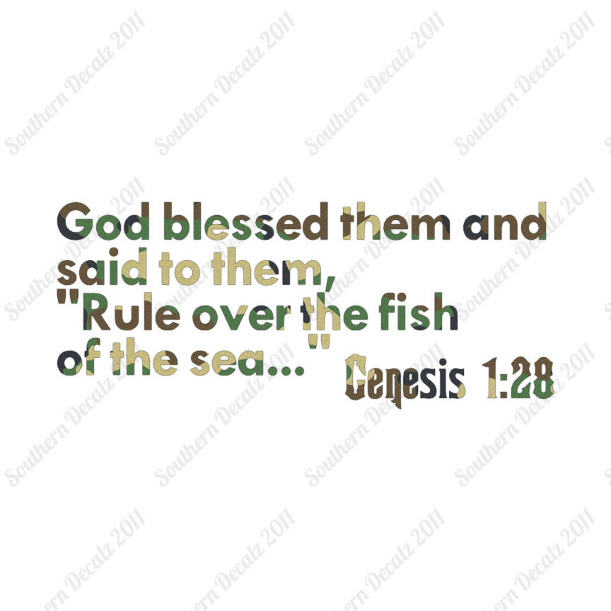 Genesis 1:28 Fishing