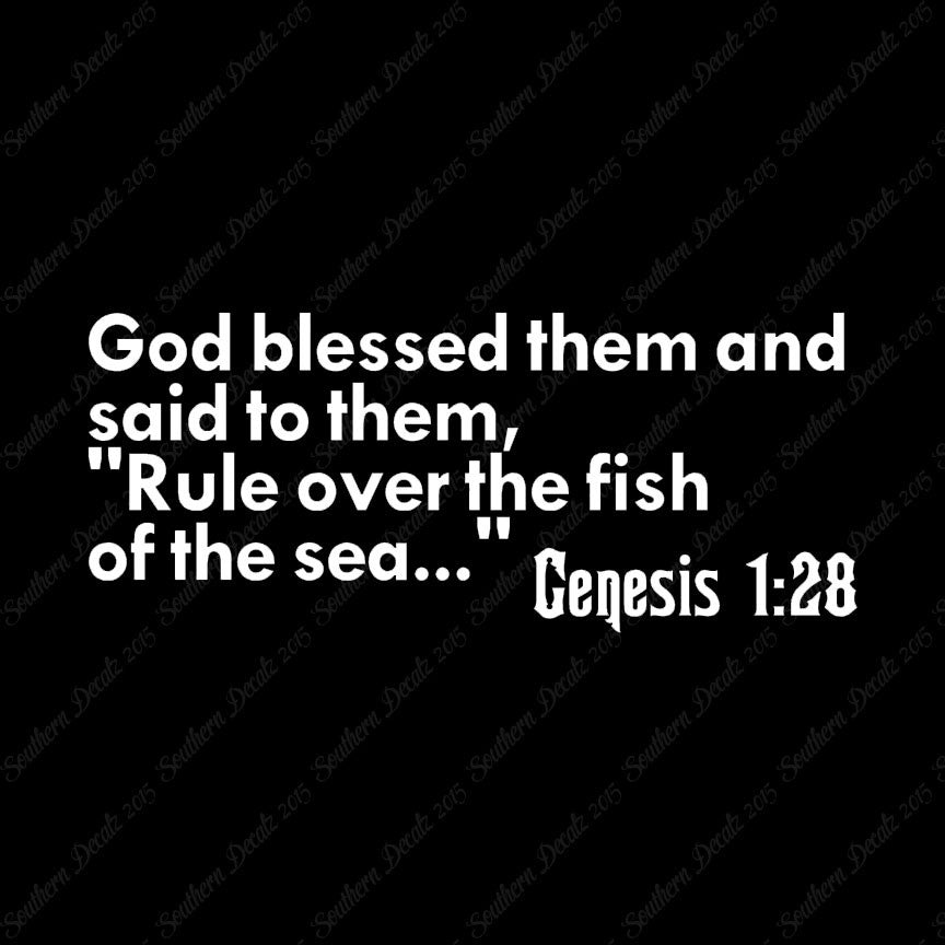 Genesis 1:28 Fishing