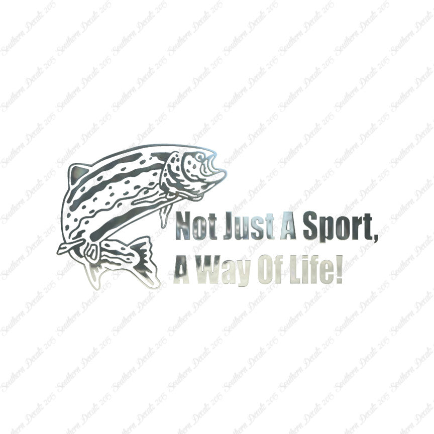 Not Just A Sport Fishing