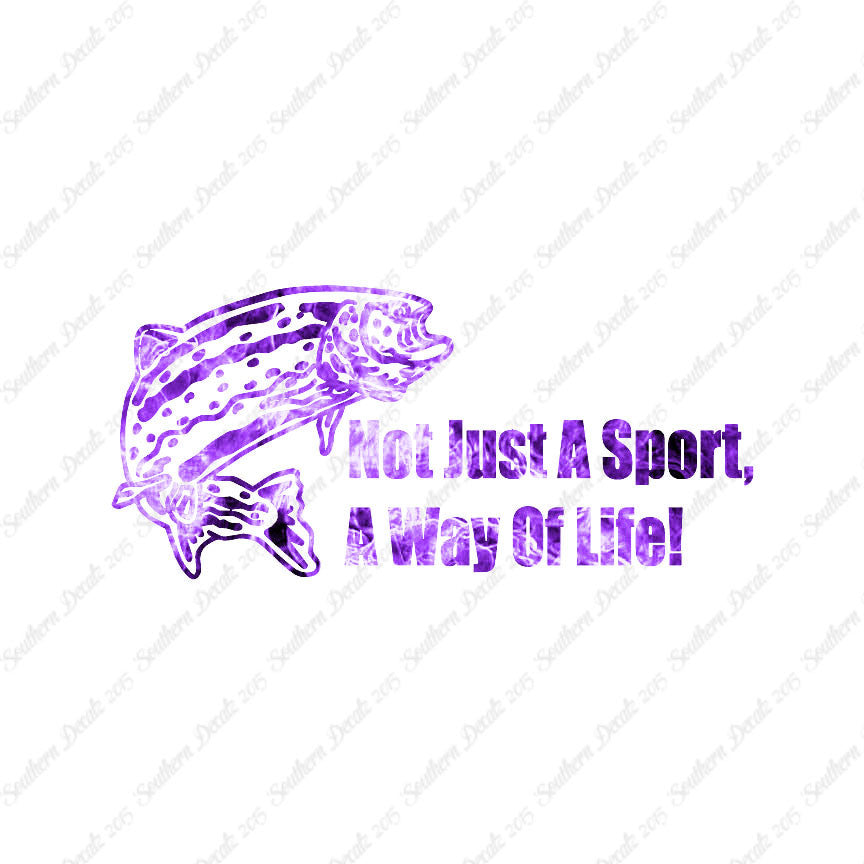 Not Just A Sport Fishing