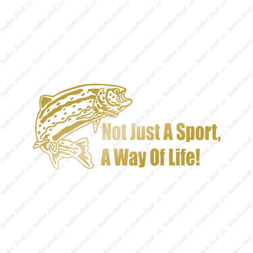 Not Just A Sport Fishing