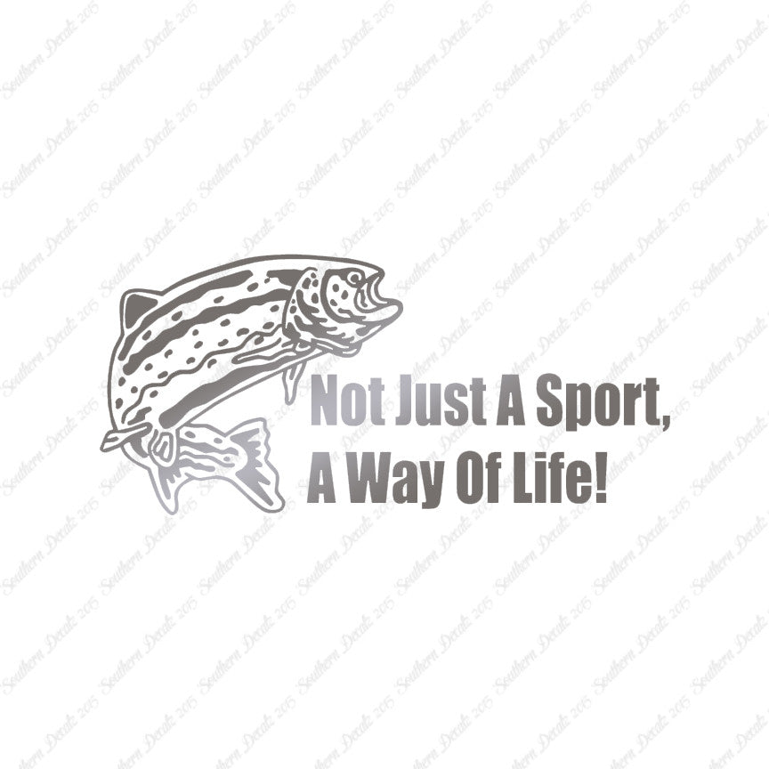 Not Just A Sport Fishing