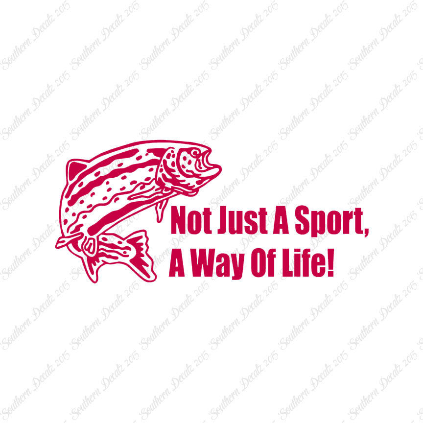 Not Just A Sport Fishing