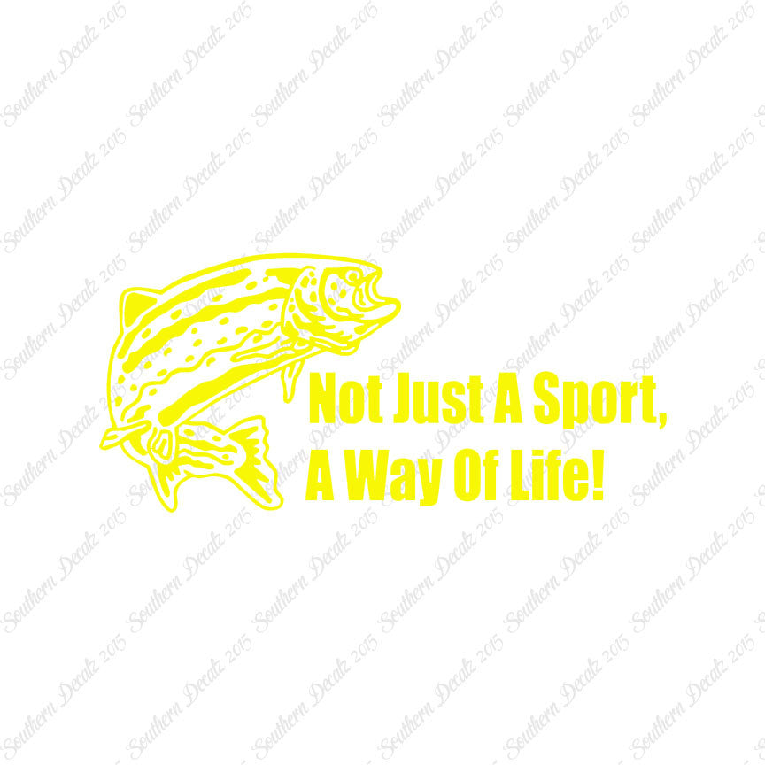 Not Just A Sport Fishing