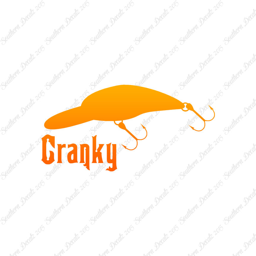Cranky Crankbait Fishing Lure