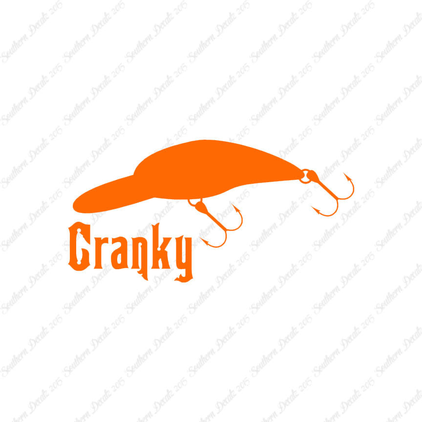 Cranky Crankbait Fishing Lure