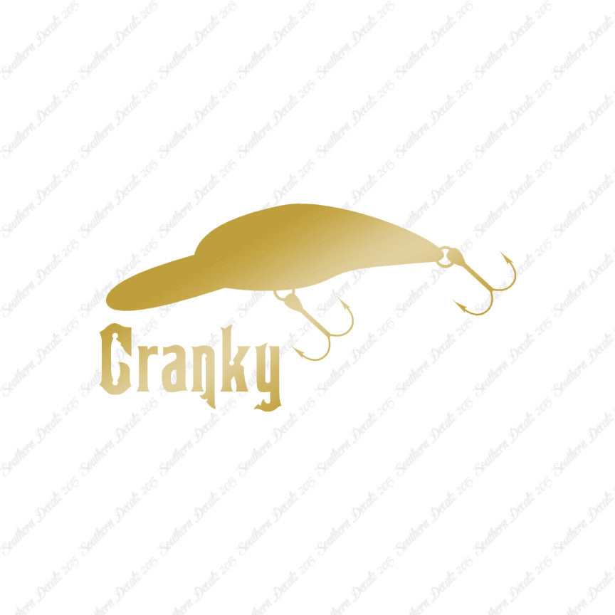 Cranky Crankbait Fishing Lure