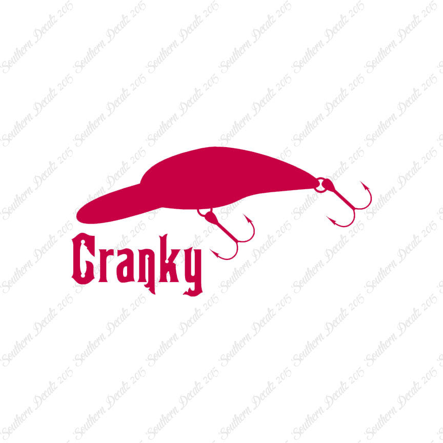 Cranky Crankbait Fishing Lure