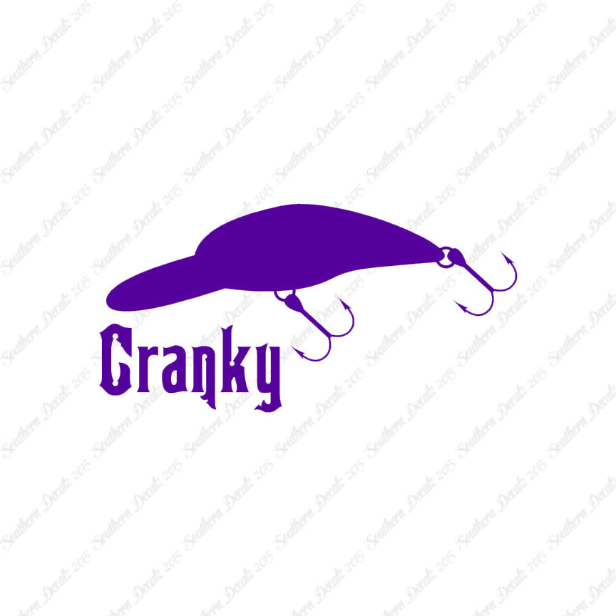 Cranky Crankbait Fishing Lure