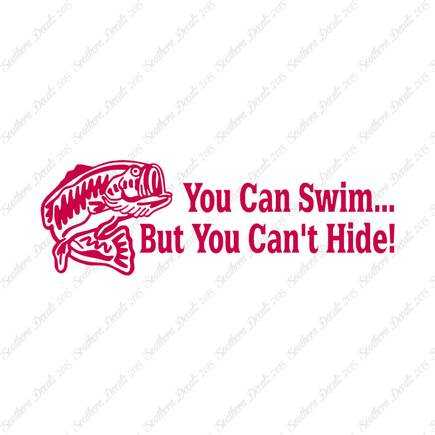 You Can Swim You Can't Hide