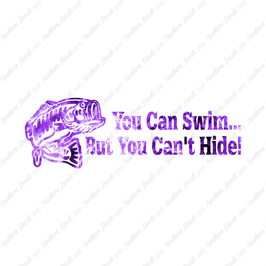 You Can Swim You Can't Hide