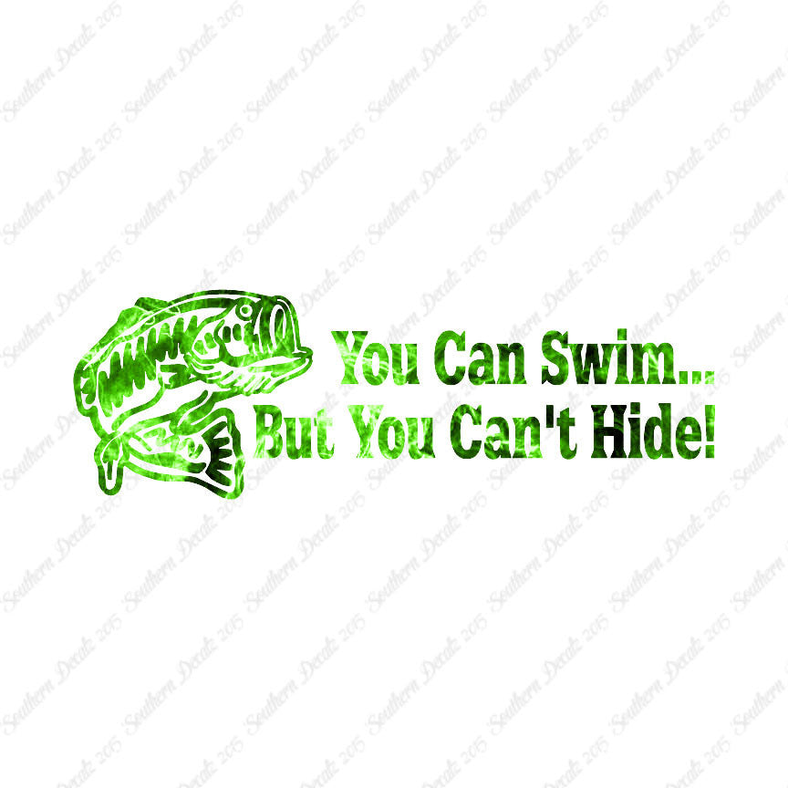 You Can Swim You Can't Hide