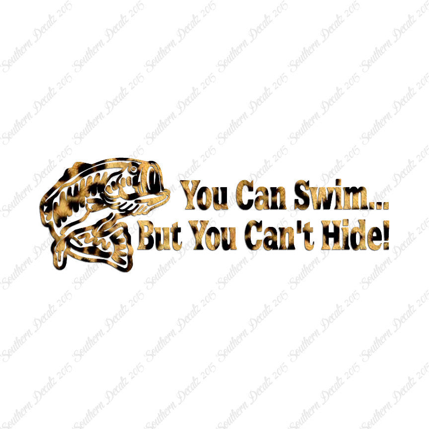 You Can Swim You Can't Hide