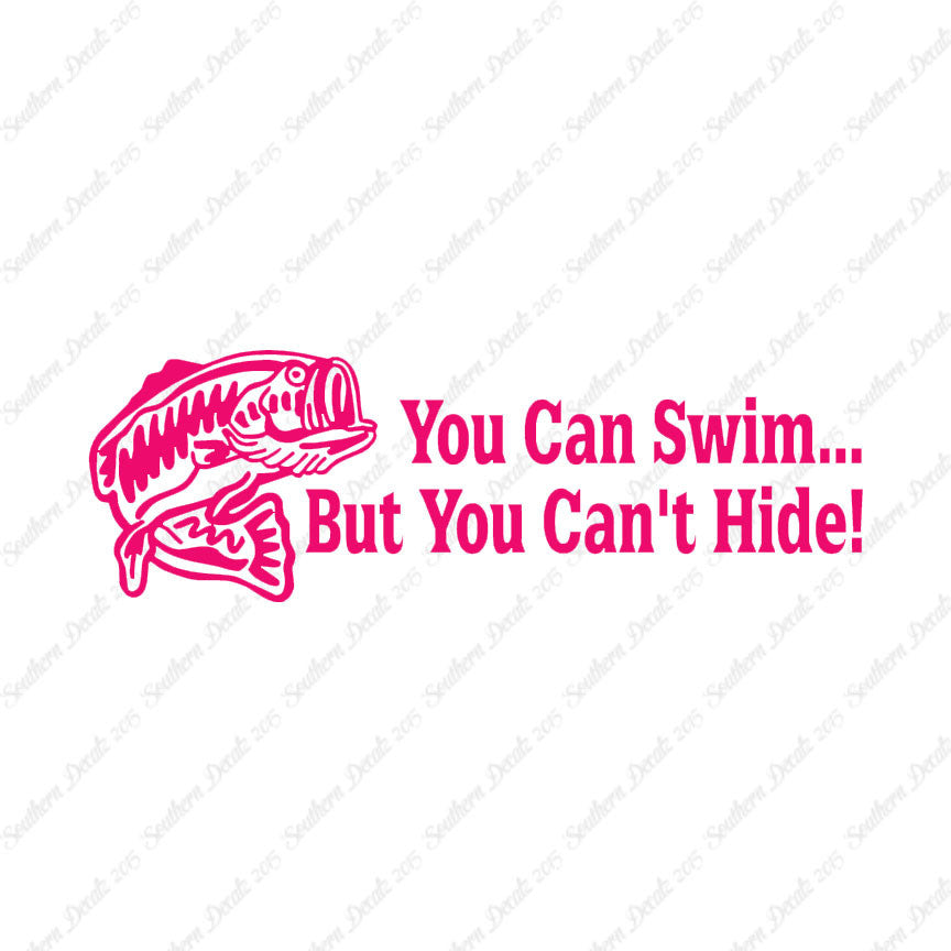 You Can Swim You Can't Hide