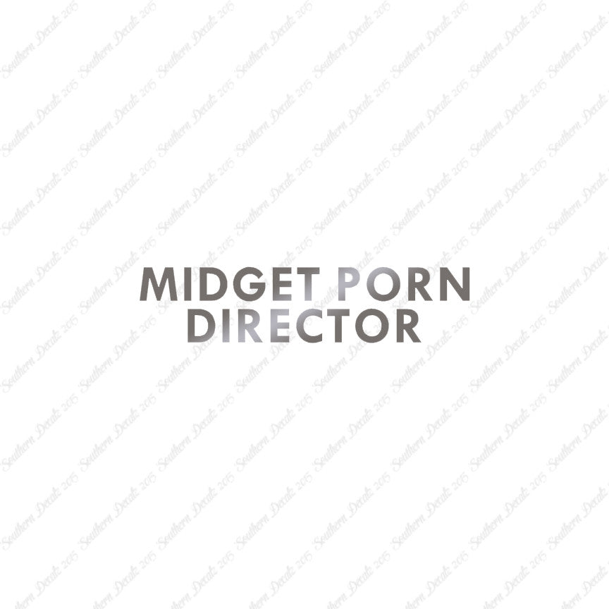 Midget Porn Director