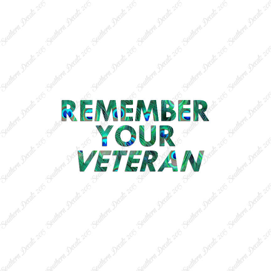 Remember Your Veteran