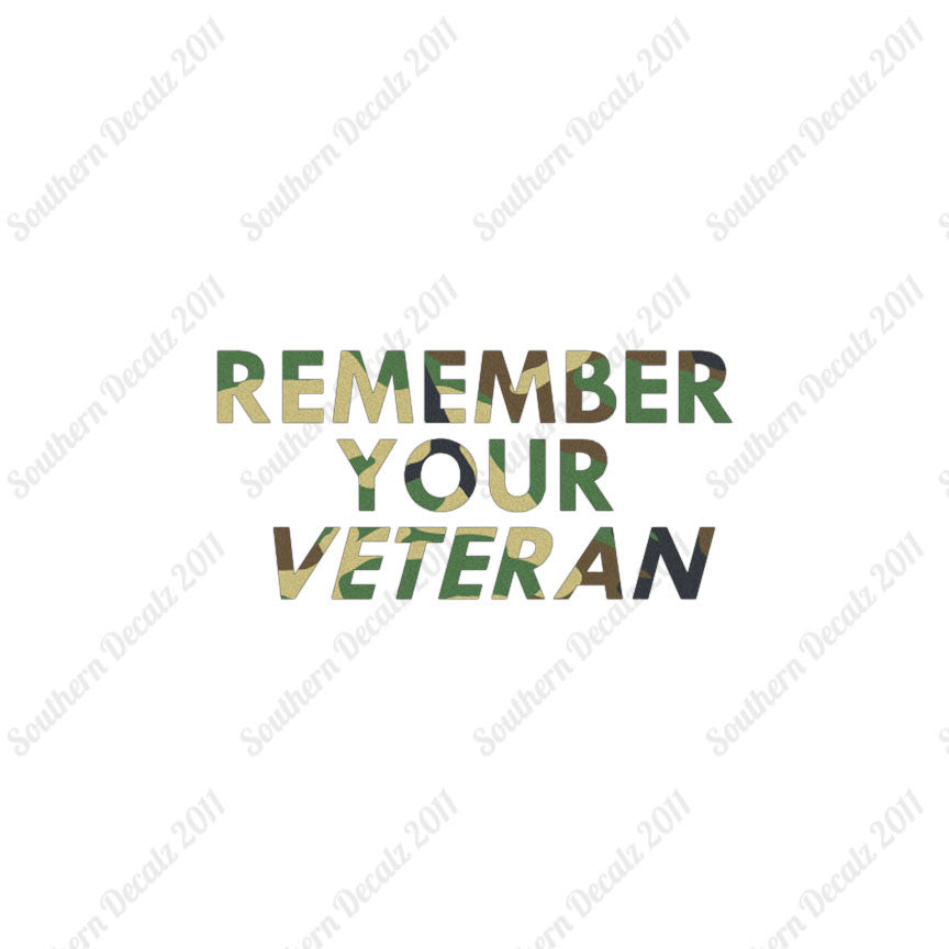 Remember Your Veteran
