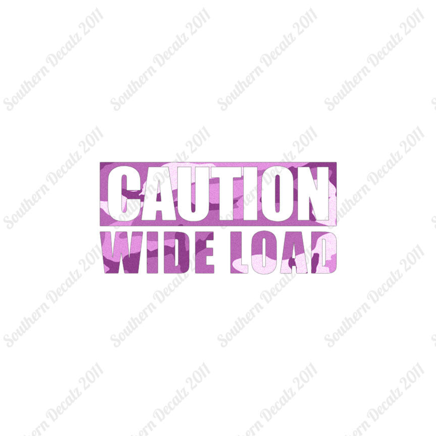 Caution Wide Load