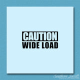 Caution Wide Load