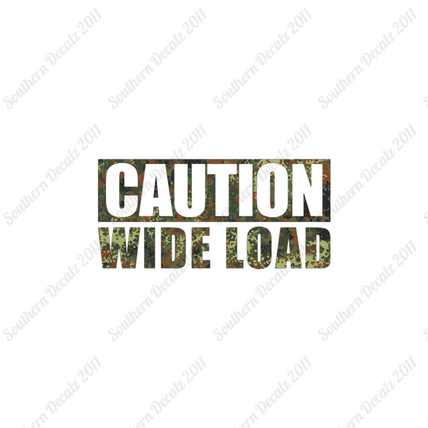 Caution Wide Load