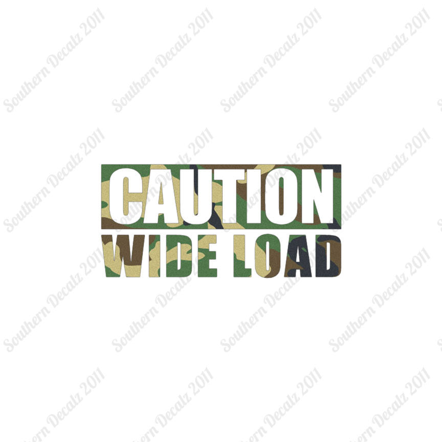 Caution Wide Load