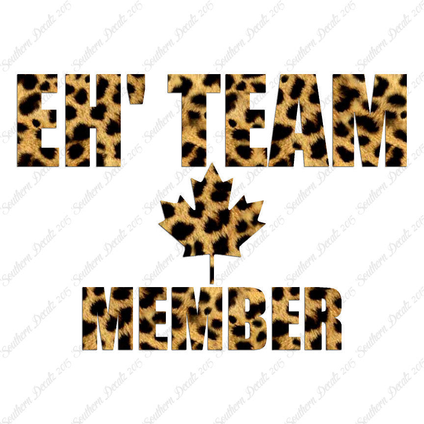 Eh Team Member Canada