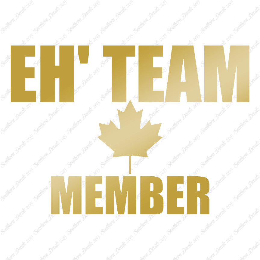 Eh Team Member Canada