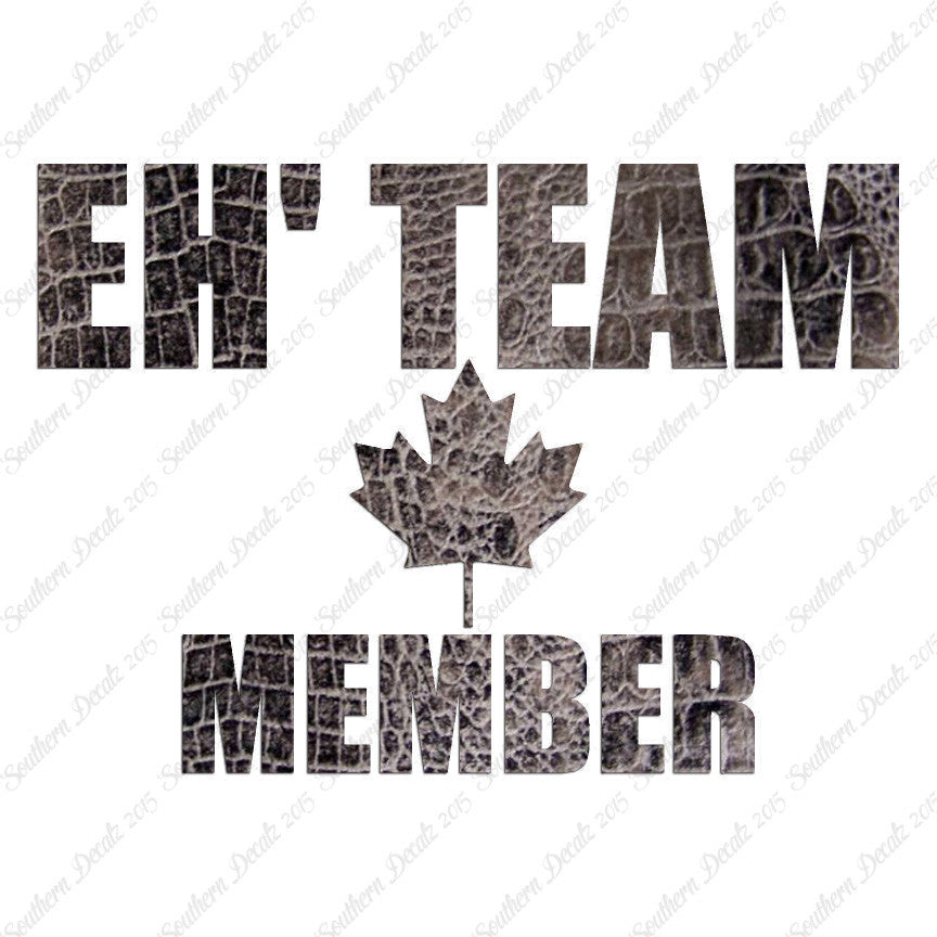 Eh Team Member Canada