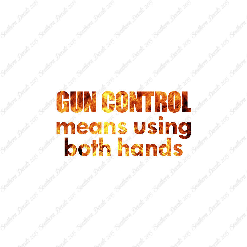 Gun Control Both Hands