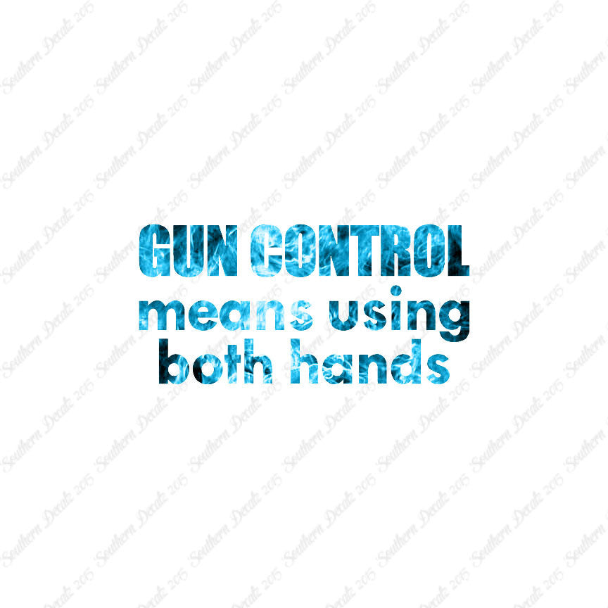 Gun Control Both Hands