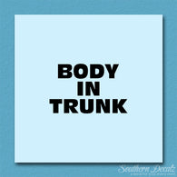 Body In Trunk