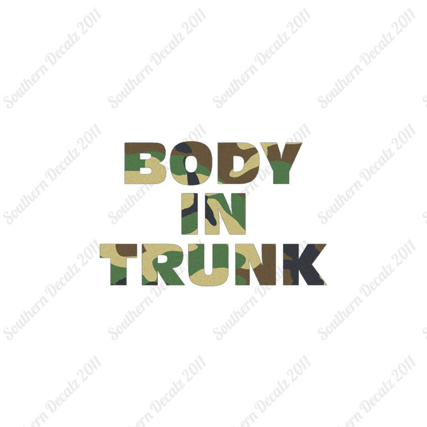Body In Trunk