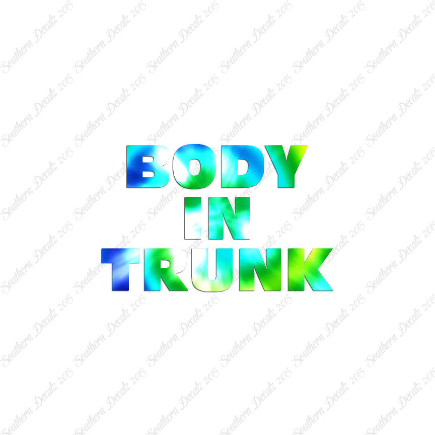 Body In Trunk