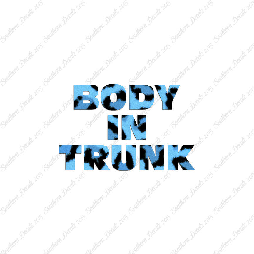Body In Trunk