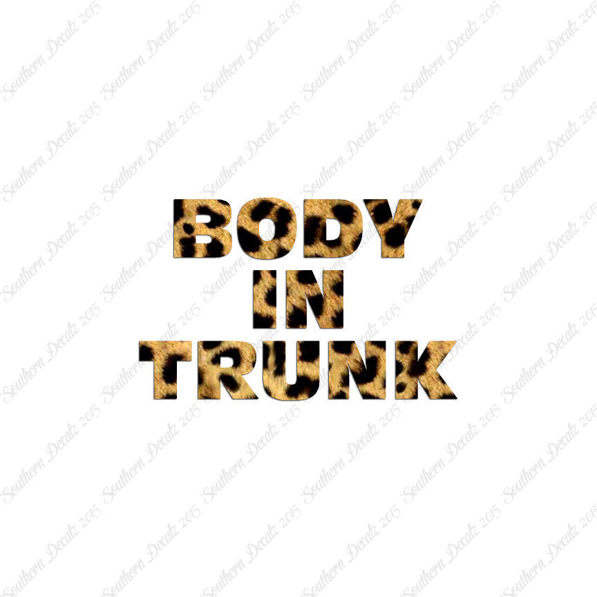 Body In Trunk