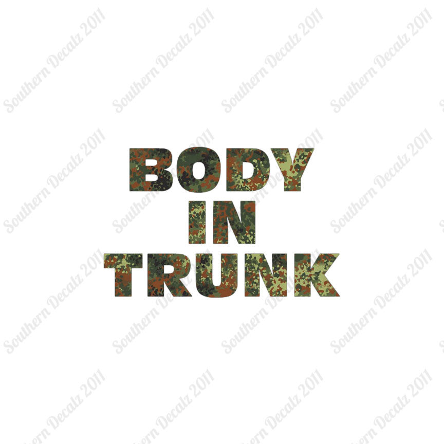 Body In Trunk
