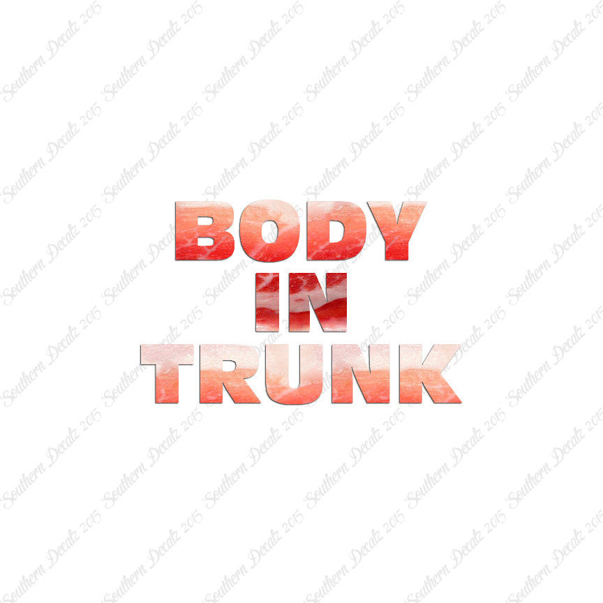 Body In Trunk