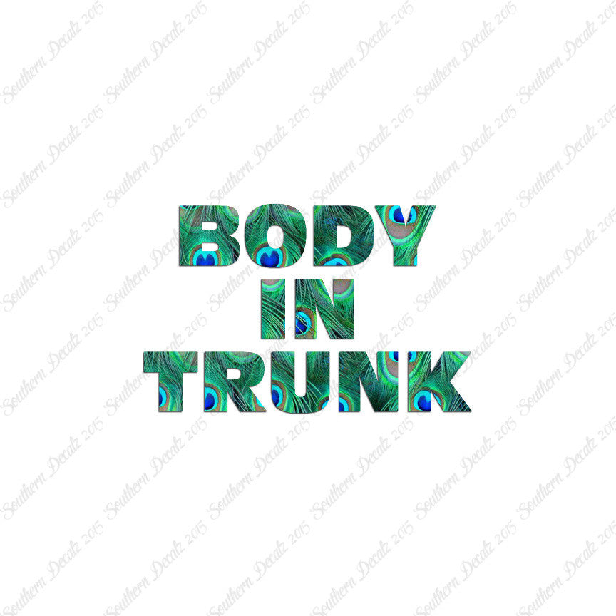 Body In Trunk