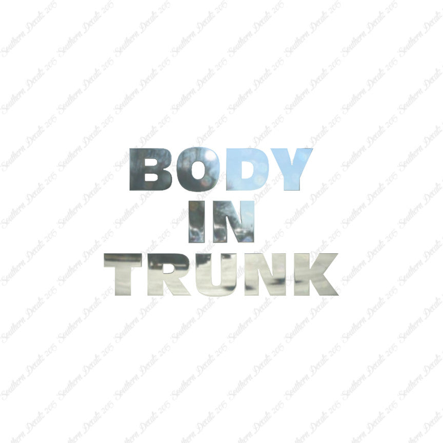 Body In Trunk