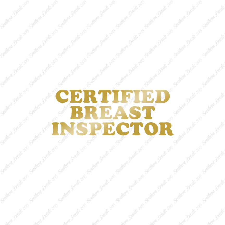 Certified Breast Inspector