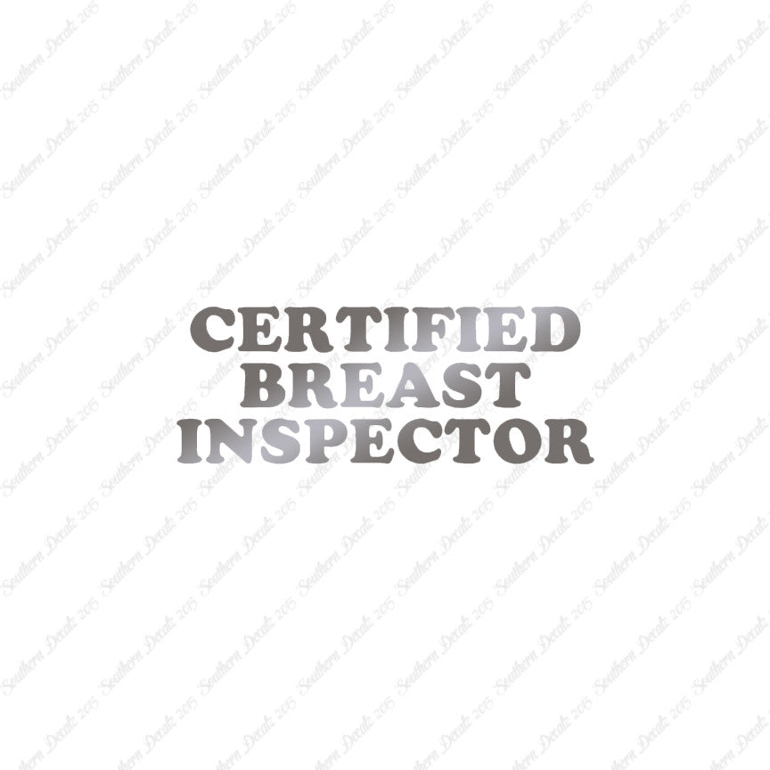 Certified Breast Inspector