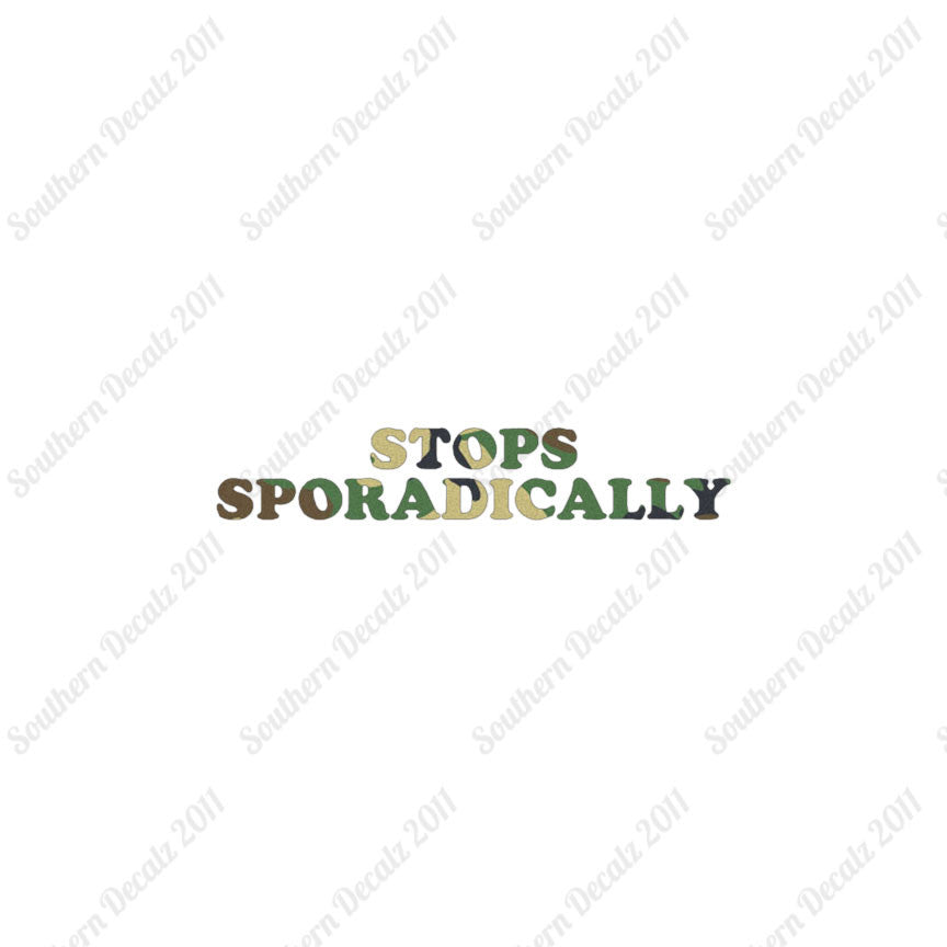 Stops Sporadically