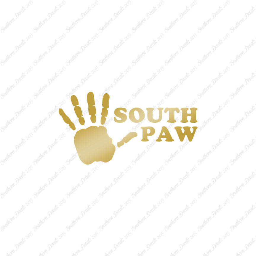 South Paw Left Hand