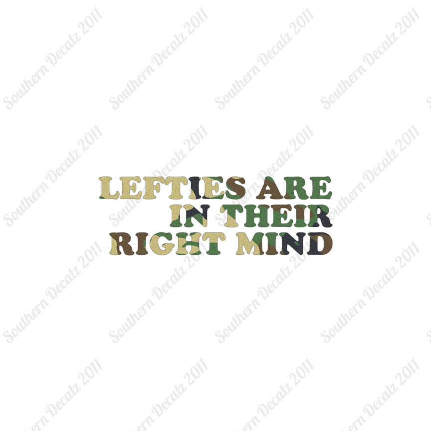 Lefties In Right Mind