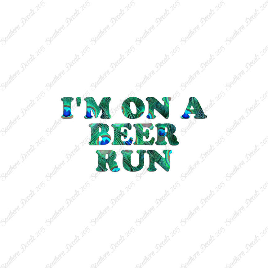 On A Beer Run