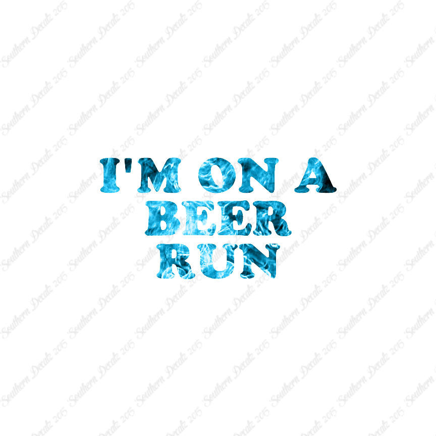 On A Beer Run