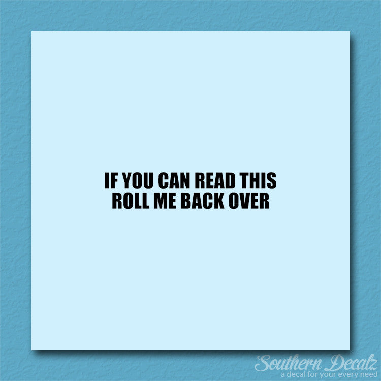 Read This Roll Back Over