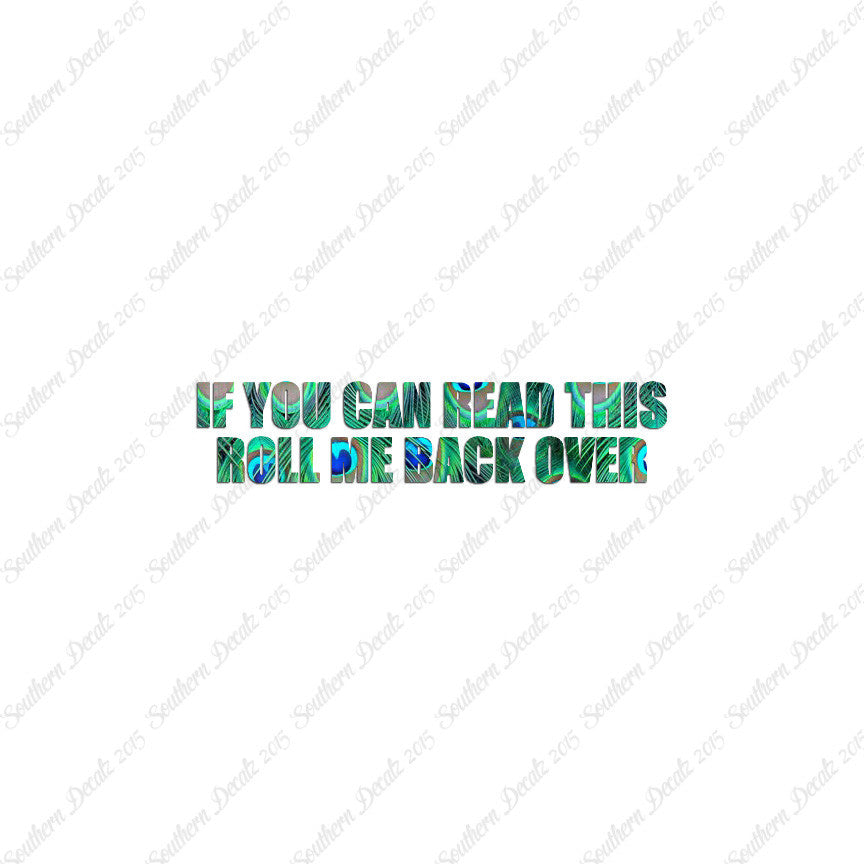 Read This Roll Back Over
