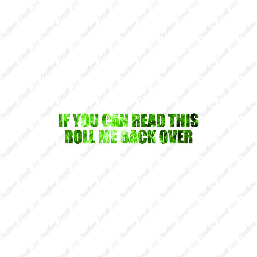 Read This Roll Back Over